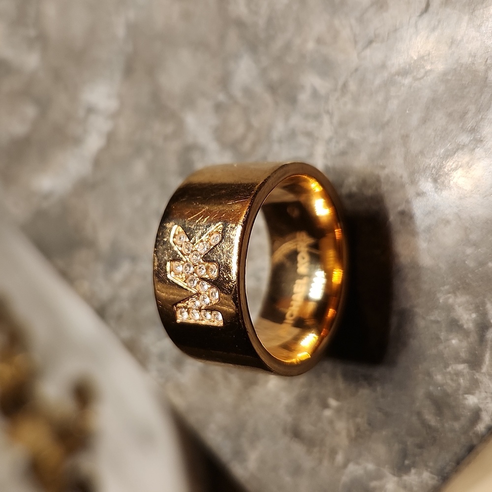 Ring,  size 6, Michael Kors, gold tone